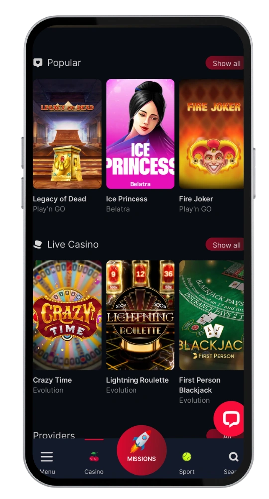 LollyBet Casinò accedi